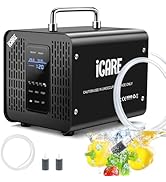 Ozone Generator 60,000mg/h &amp; Ozone Generator Water 1000 mg/h High Capacity Smart Ozone Machine Od...