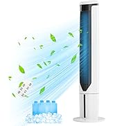 ARLIME 3-IN-1 Evaporative Air Cooler, Swamp Cooler Portable Cooling Tower Fan with Remote Control...