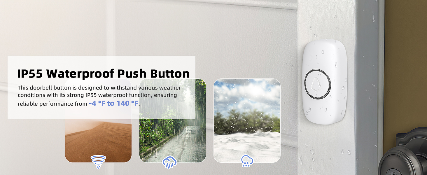 Waterproof Push Button