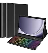 TaIYanG Backlit Keyboard Case for Samsung Galaxy Tab A9 Plus 11 Inch 2023 Model (SM-X210/X216/X21...