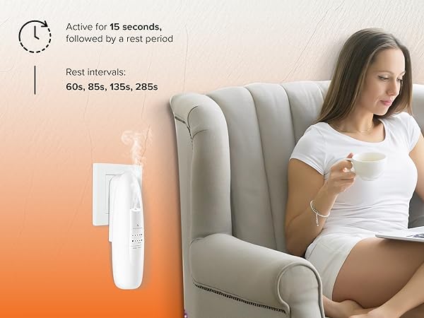 ESSENTIAL OIL PLUG IN WATERLESS DIFFUSER AROMA SCENT DIFUSOR LAVENDER HOTEL DESIGNER SCENTSATION