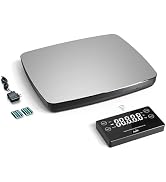 ACNHLI Smart Digital Postal Scale, 440 pounds Digital Heavy Duty Transport Postal Scale with Dura...