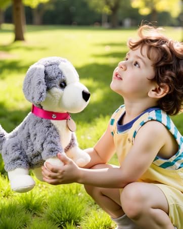 Realistic Robot Puppy Toy