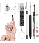 Raisetip Life Helper Kit for Long Nails-Piercing Ball Grabber Tool,Bracelet Assistant,Card Grabbe...