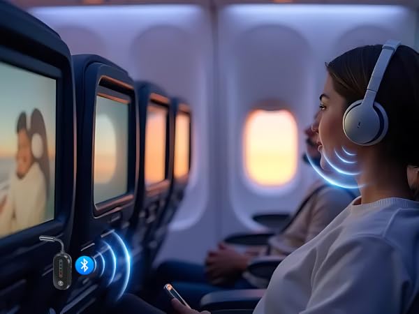 airplane Bluetooth adapter