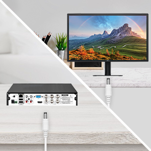 DC power extension cord 