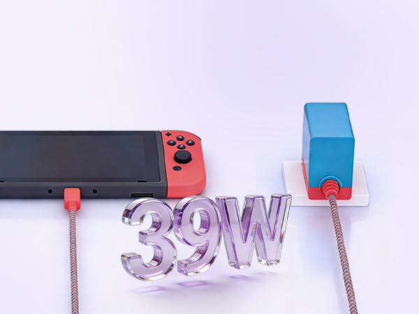 39W Compatible with Nintendo Switch Fast Charging