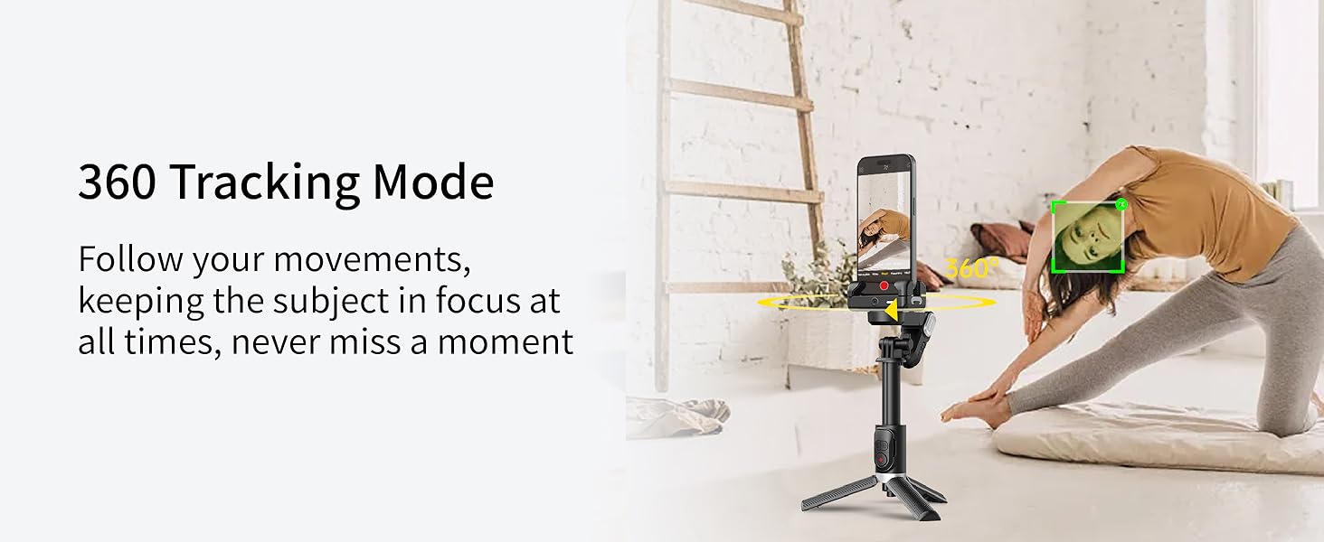 gimbal stabilizer for iphone gimbal tripod for cell phone selfie stick tripod