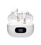 AIRO Duo Wireless Earbuds with LED Display, ANC Noise Cancellation,Big Bass | ANC/Transparency/No...