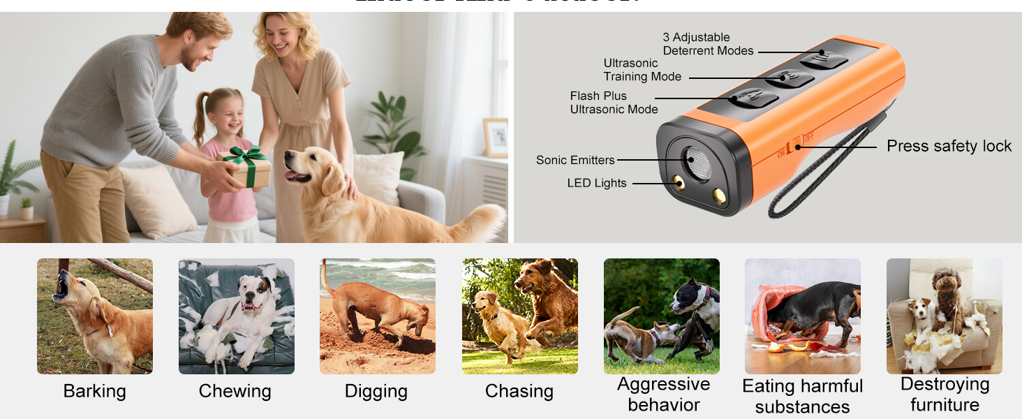 Dog Bark Deterrent Devices Rechargeable
