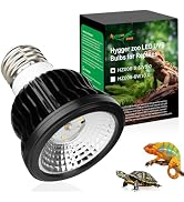 Hygger zoo High Intensity UVB Reptile Light Bulb 5.5W 5.0 Full Spectrum UVA UVB for Reptiles simu...