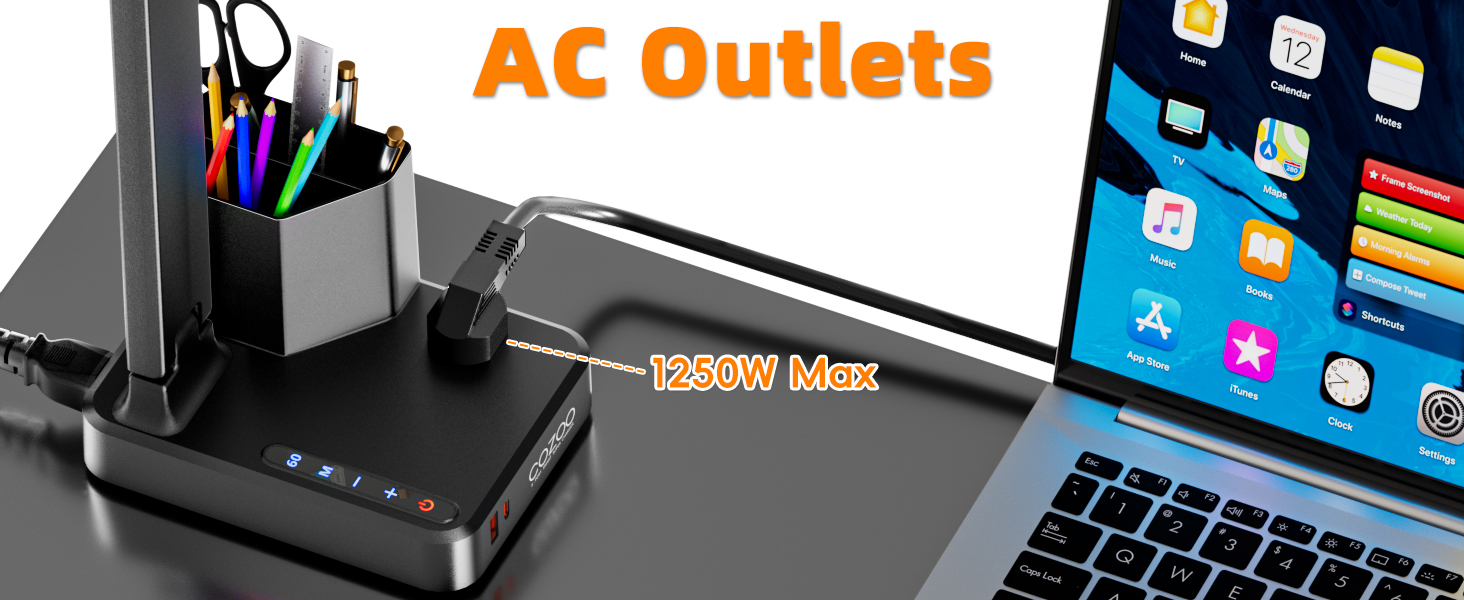 LED Desk Lamp with Charger