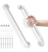 Grab Bars for Shower, Zynuhmo 2 Pack 16 Inch Anti Slip Stainless Steel Bathroom Safety Shower Gra...