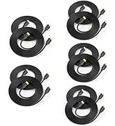 UVOOI 4K HDMI Cable 3FT 10-Pack, High Speed HDMI to HDMI Cable 3 Feet HDMI 2.0 Cord Supports 4K@6...