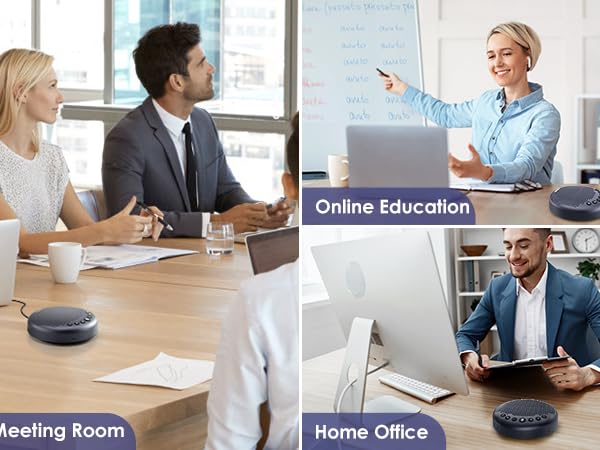 True Using Scenes for EMEET Luna Plus Conference Speaker and Microphone