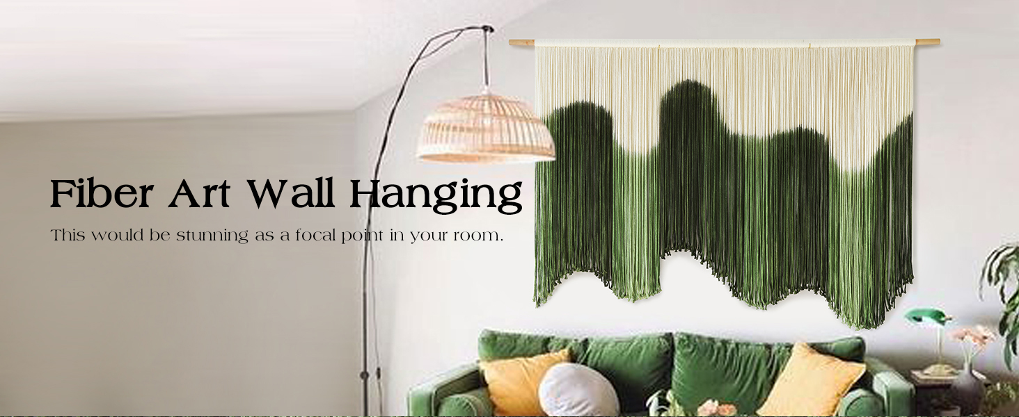macrame wall decor