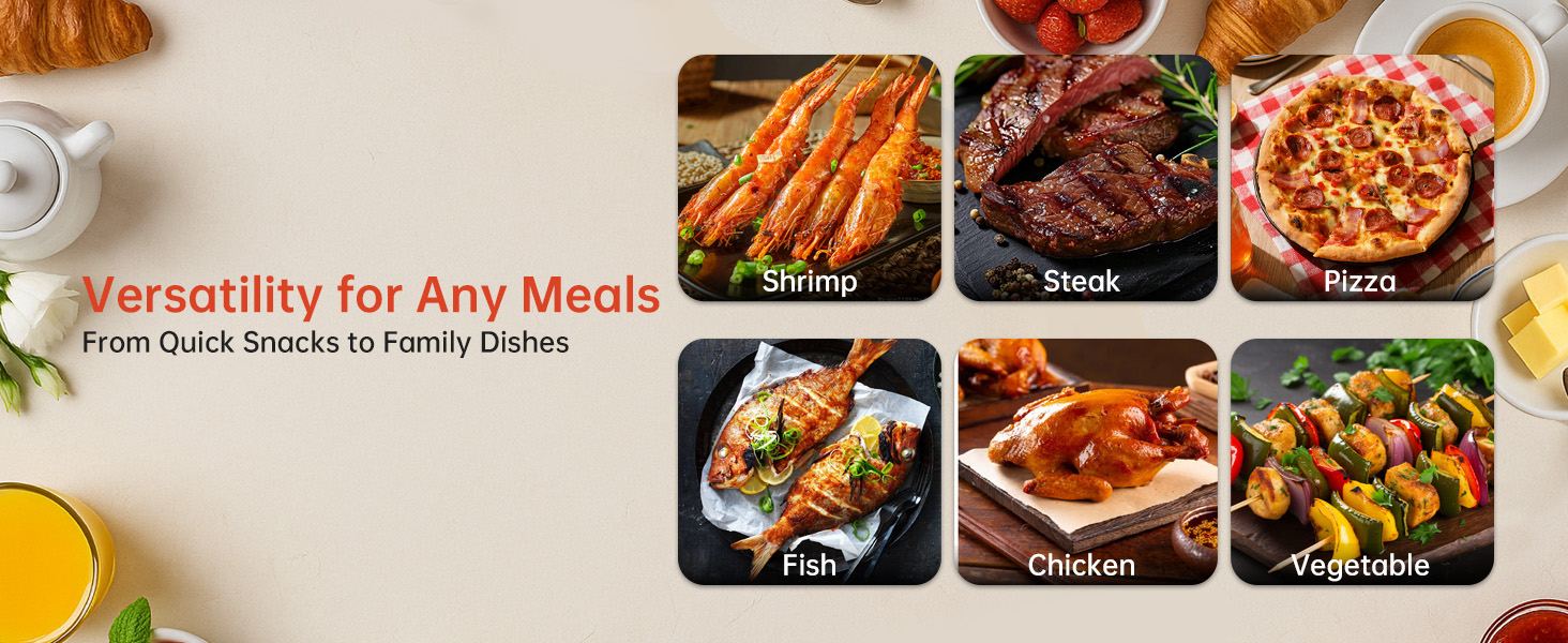 Versatility for All Your Favorite Meals