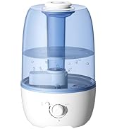 MEGAWISE Humidifier for Kid bedroom with 3.2L Large Capacity, No leakage Design Fine Mist Output ...