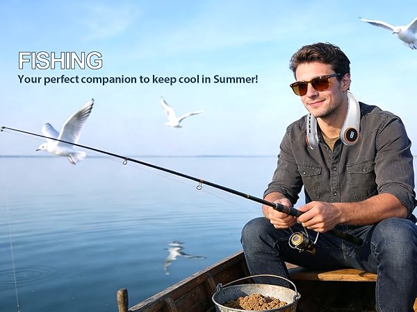 Portable Neck Fan Rechargeable