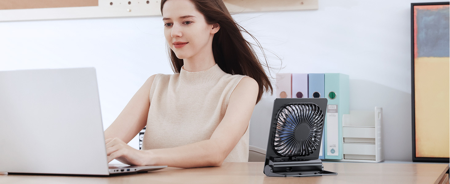 portable desk fan/table fan for office