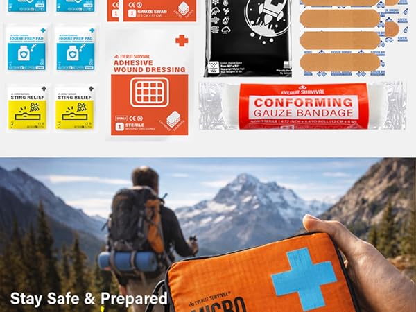 camping first aid kit