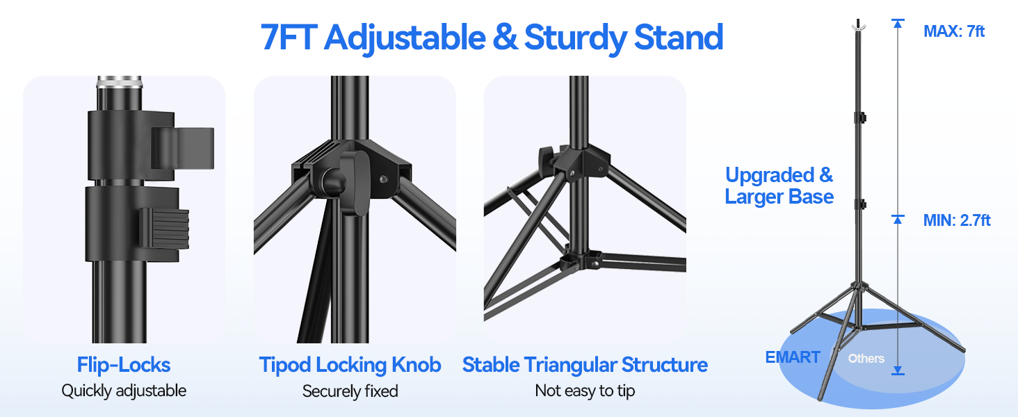 7FT Adjustable Stand
