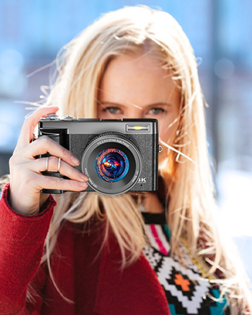 4K digital camera for photography