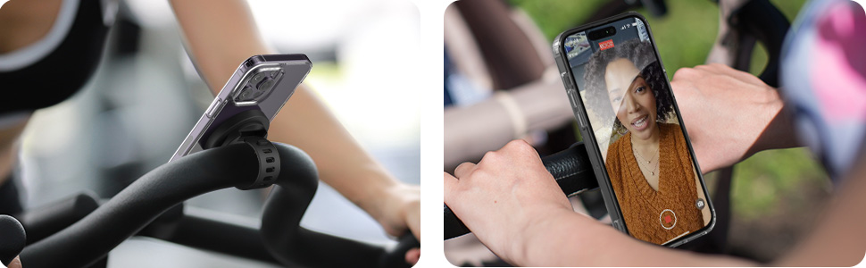 NCASED Grip-X Magnetic Bar Mount, Compatible with MagSafe - Phone Holder