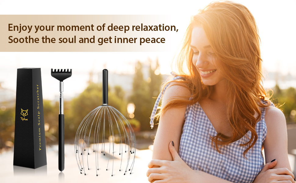 TIPKON head massager back scratcher