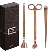 RONXS 3 in 1 Candle Accessory Set, Candle Wick Trimmer Candle Cutter, Candle Snuffer, Candle Wick...