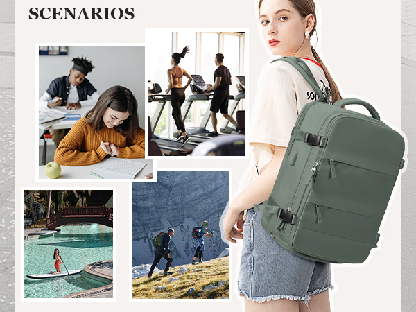 travel bags for men,travel briefcase,spirit backpack,carry on duffle bags for airplanes