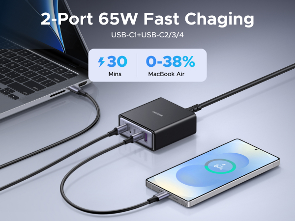 2-Port 65W Fast Chaging
