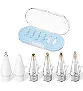 Upgraded Replacement Tips for Apple Pencil Pro/ 2nd Gen/ 1st Gen/USB C, Wear-Resistant Fine Point...