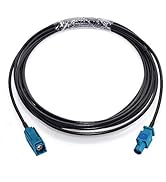 Bingfu Fakra Z Female to Male Vehicle Antenna Extension Cable 3m 10 feet for Car Stereo Android H...