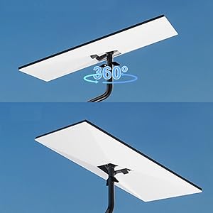 Flat Dish 360 ° rotation