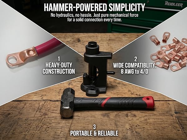 Hammer Lug Crimper