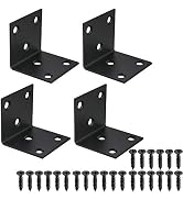 Alise 4 Pcs Shelf Bracket Stainless Steel Brackets Heavy Duty Corner Brace Support Fastener Wall ...