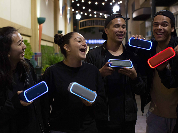 DOSS SoundBox Party Bluetooth Speaker with Led lights