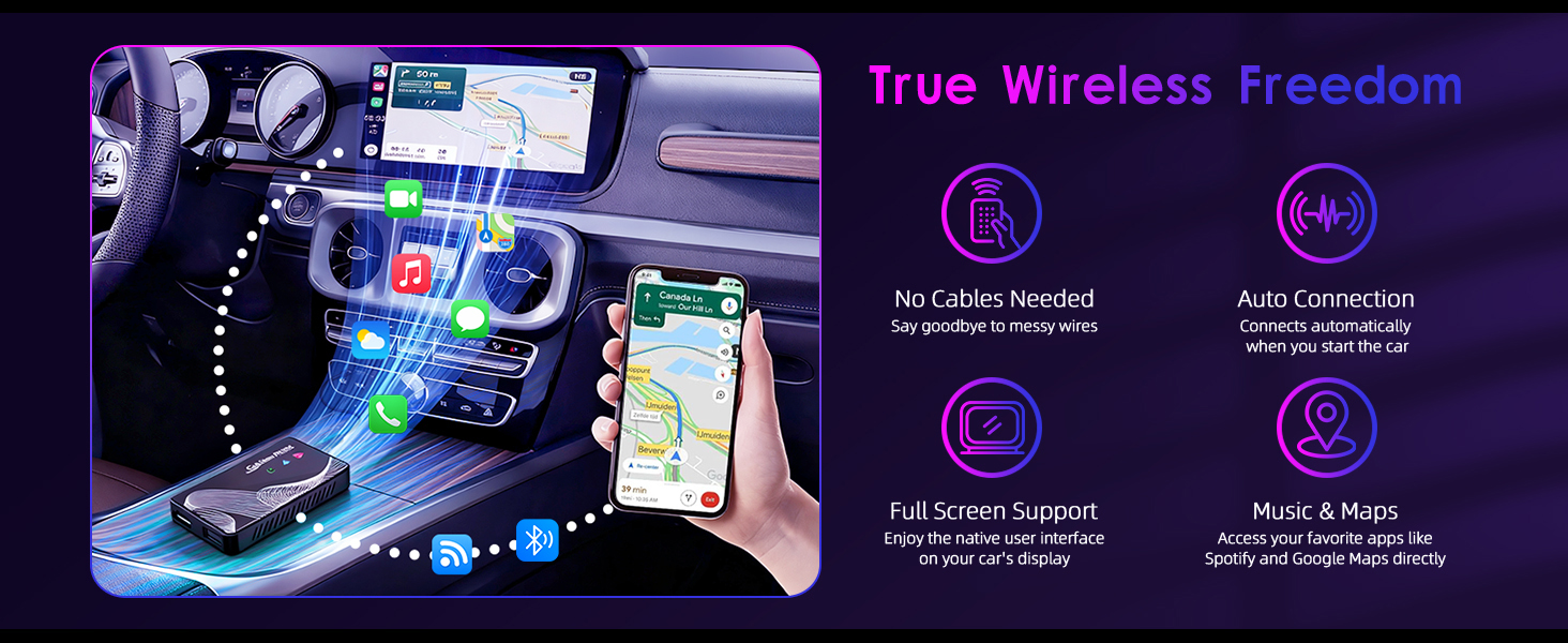 magic box wireless android auto adapter magic box 3.0