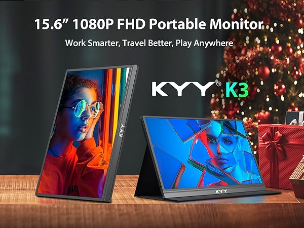 KYY portable monitor K3 Christmas