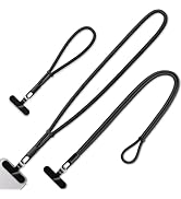 KITANIS 3 Pack Phone Lanyard,1×Phone crossbody strap,1×Phone Neck Strap,1×Wrist Strap,3×Tether Ta...