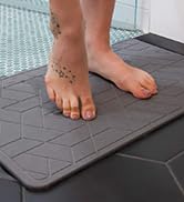 ME MOTHER EARTH Quick Dry Diatomaceous Earth Floor Stone Bath and Kitchen Dish Drying Mat, Bathro...