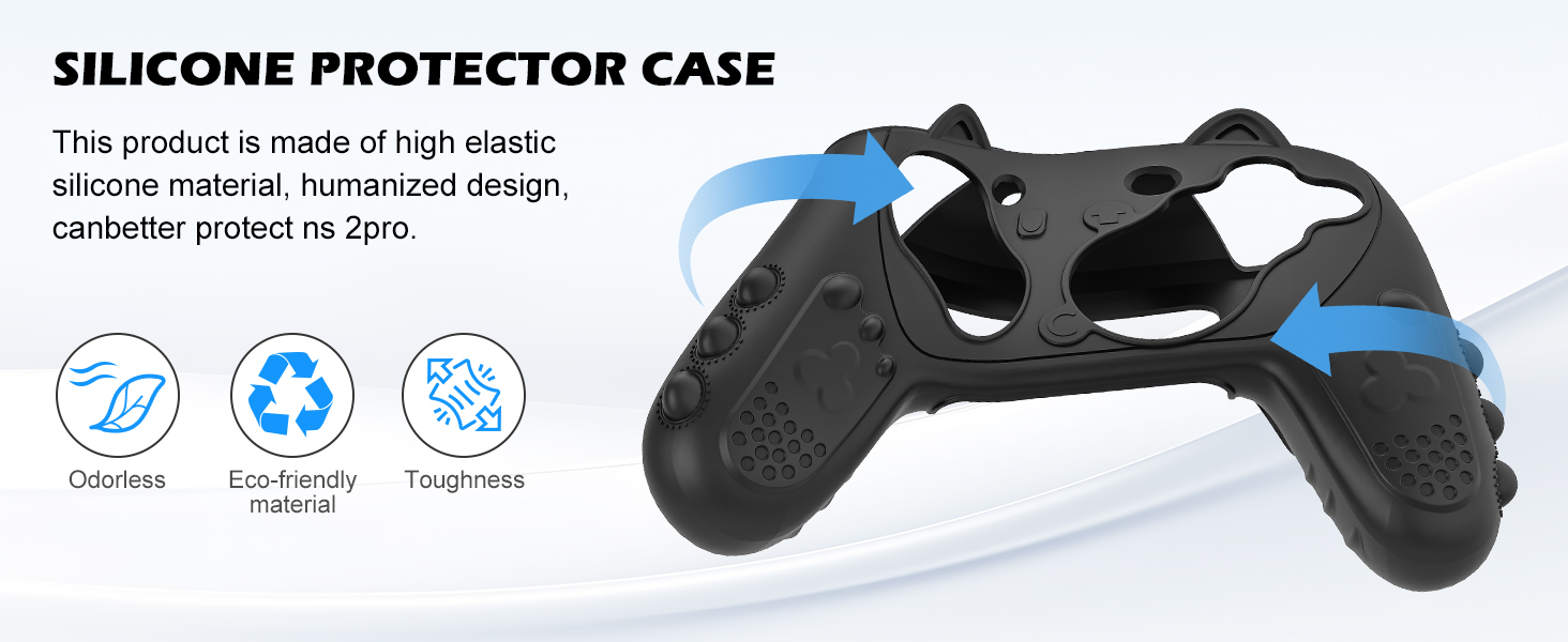 Silicone Switch 2 Pro Controller Case