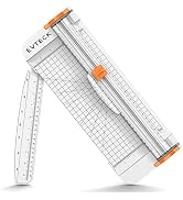 Evteck Paper Cutter 12 Inch Paper Trimmer Slider Crafting Scrapbooking Supplies for A4 Vinyl Phot...