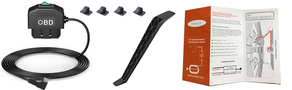 OBD 2 dash camera charger