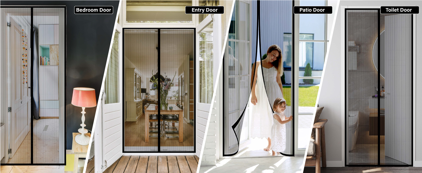 Magnetic Screen Door