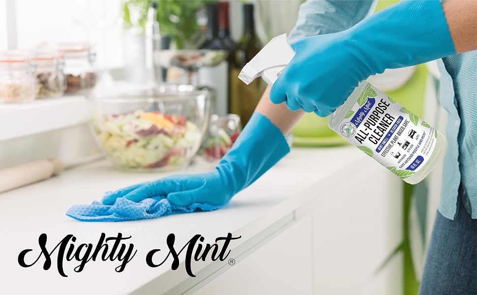 All-Purpose, Mint, Peppermint, Bathroom, Kithen, Auto, Cleaner, cleaning Spray, multipurpose