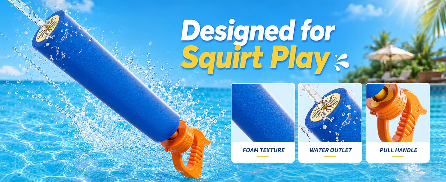 pool squirt toys