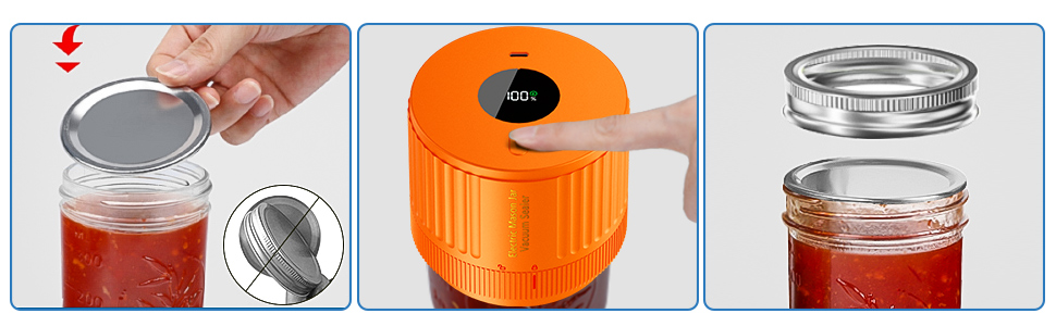 mason jar vacuum sealer kit