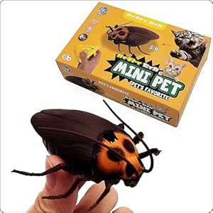 rc cockroach remote control insect gift package mini size kids birthday Christmas
